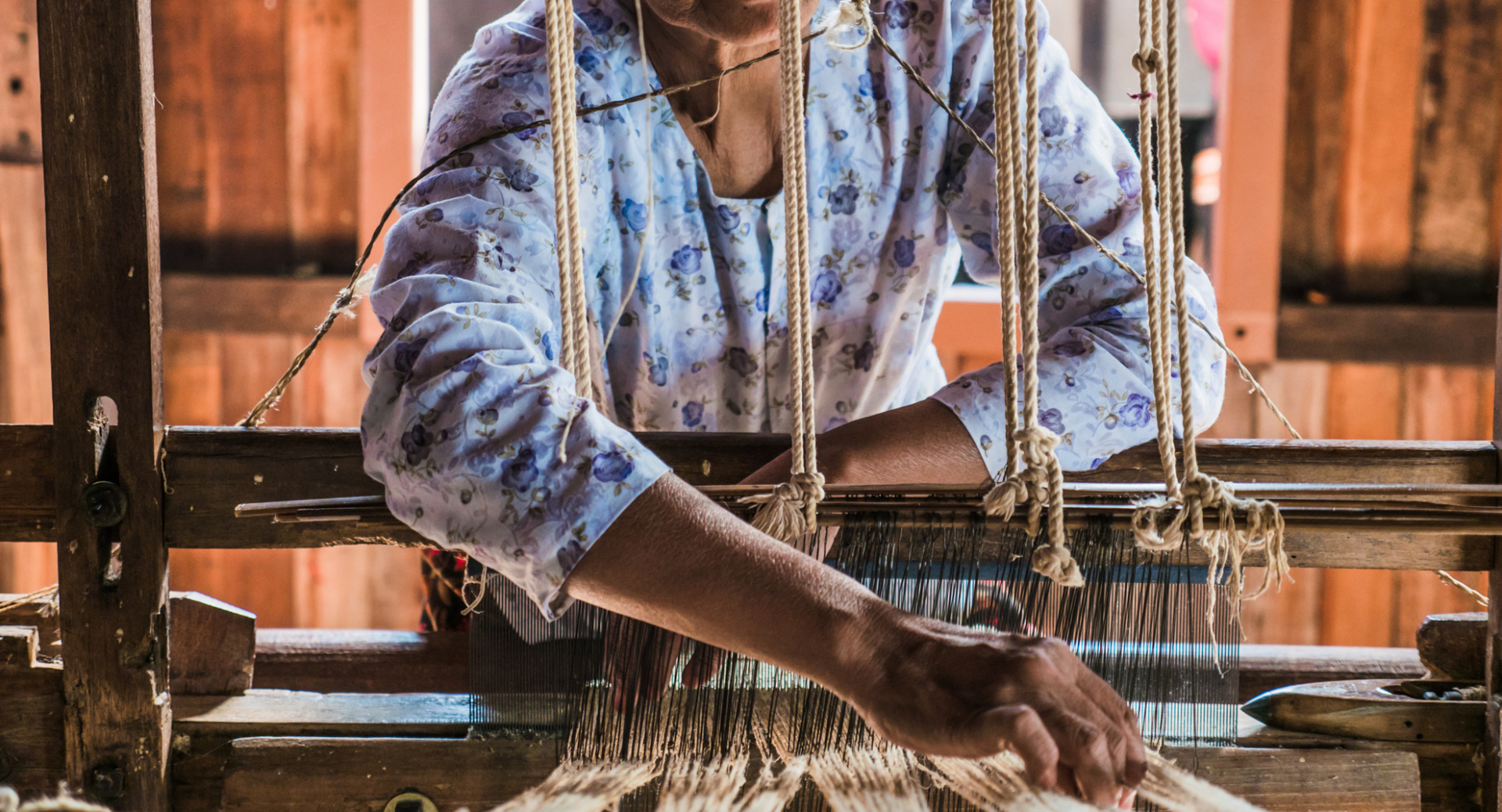 atelier de tissage au lac Inle, Birmanie