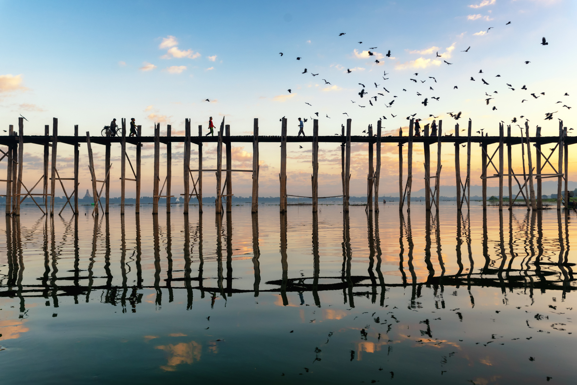 Ubein bridge-Myanmar