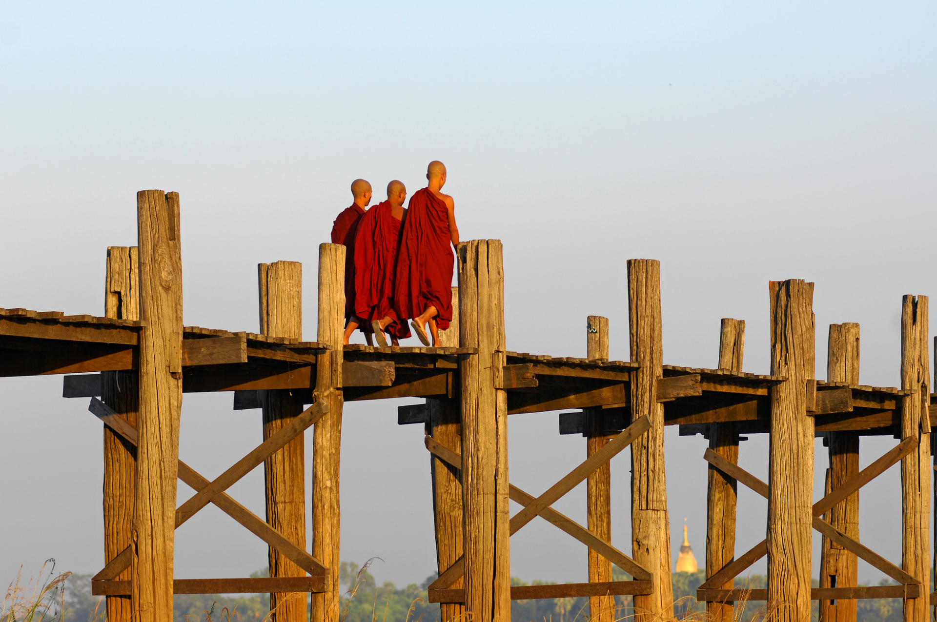 Pont Ubein Amarapura, Myanmar