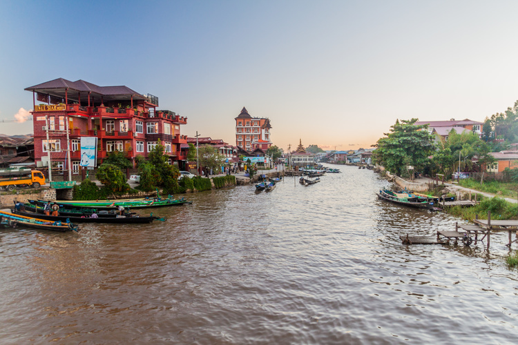 panorama sur Nyaung Shwe
