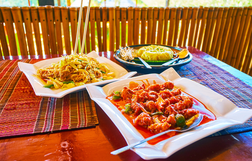 Plats traditionels, Lac Inle