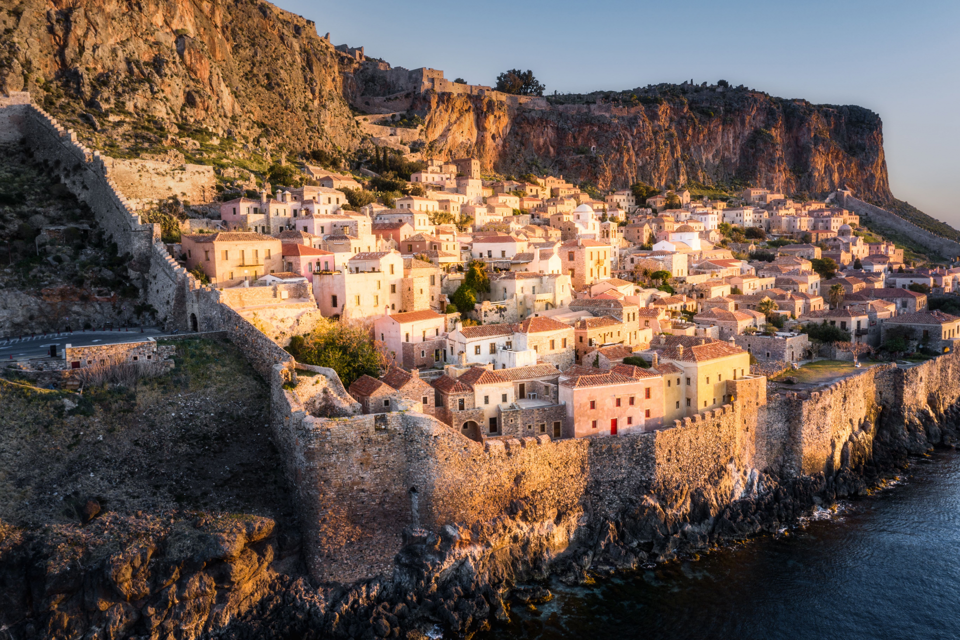 Monemvasia village Grèce