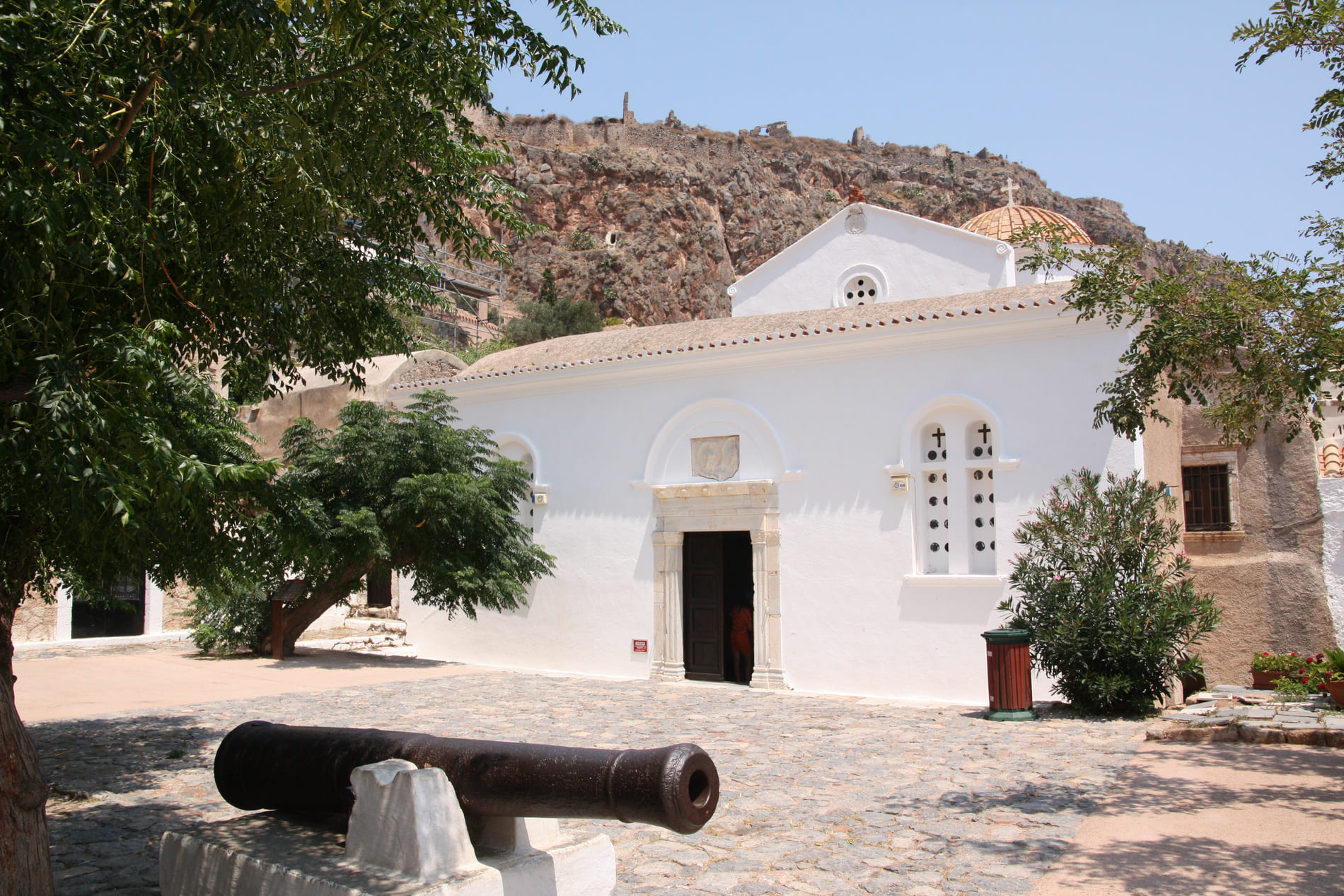 Péloponnèse - Eglise de Monenvasia