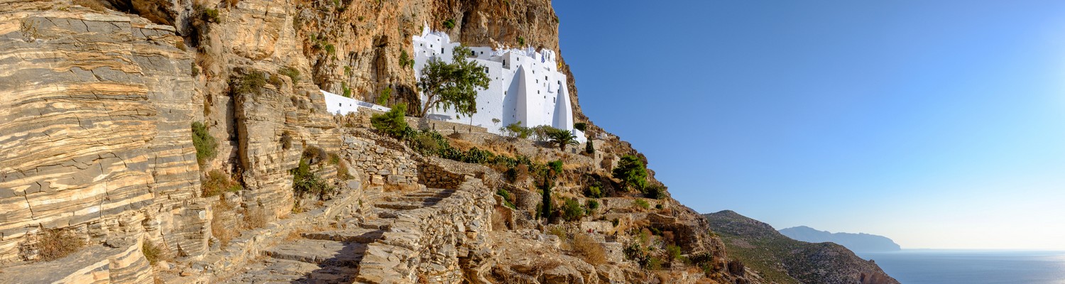 Monastère Panagia Hozoviotissa à Amorgos